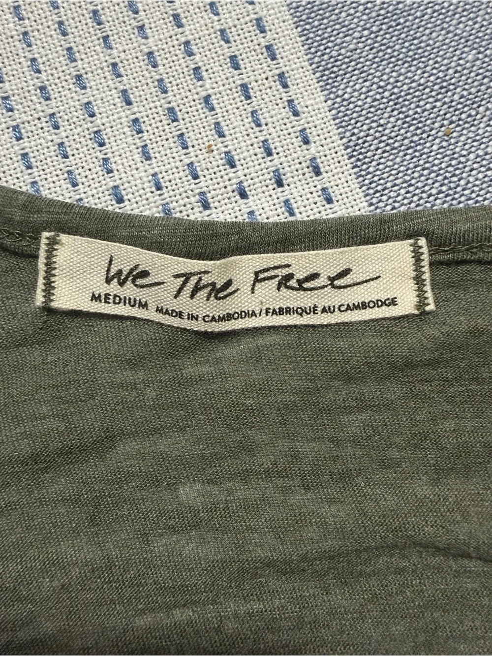 We the Free Sandy Swing Tank- Moss - Picture 8 of 10